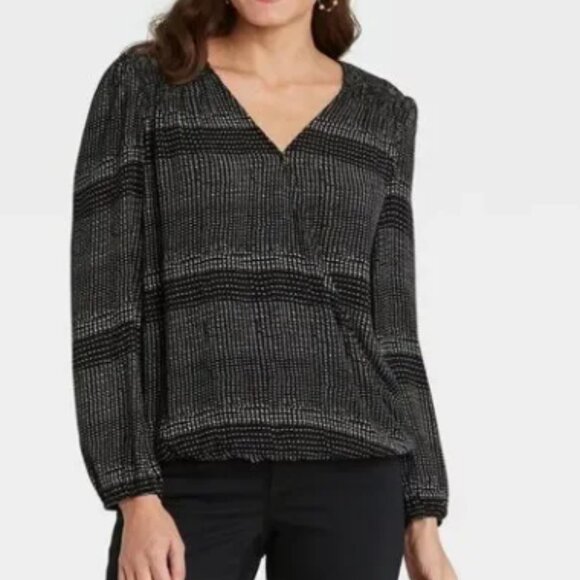 Knox Rose Tops - Knox Rose Women's Size XXL Black Top